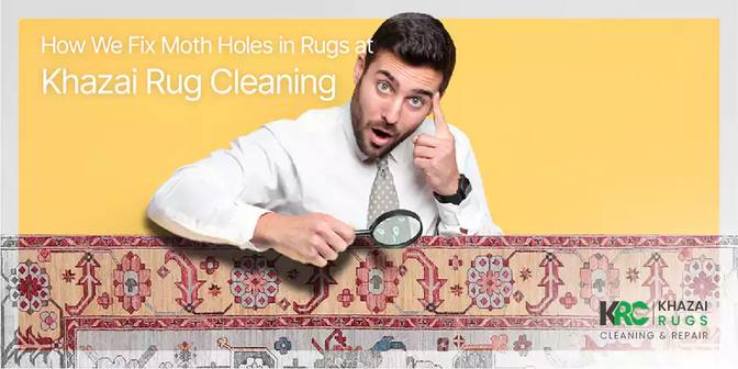 Step-by-Step Guide to Moth Damage Repair of Area Rugs 