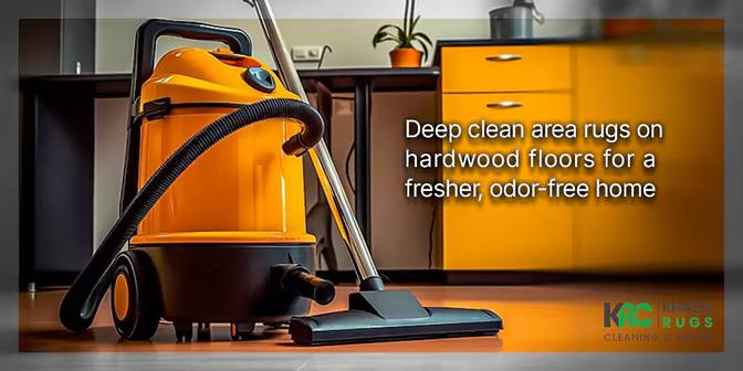 How to Clean an Area Rug on Hardwood Floor