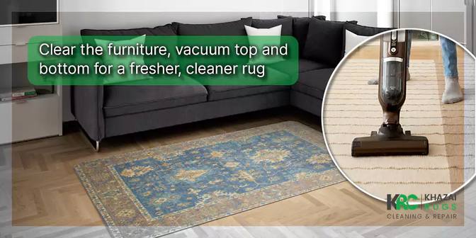 How to Clean an Area Rug on Hardwood Floor