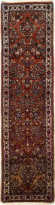 Hand Made WOOL Rust Traditional Persian Rug 2'9" x 10'3"