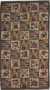 Hand Made WOOL Beige Traditional Persian Rug 3'5" x 4'