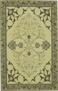 Machine Made Synthetic Gray Traditional USA Rug 7'6" x 10'6"