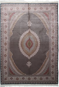 Loom Wool Brown Traditional Turkey Rug 8' x 11'