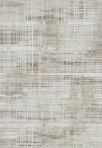 Machine Made Synthetic Ivory Transitional Turkey Rug 6'7" x 9'6"